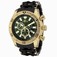 Invicta Green Dial Chronograph Luminous Second-hand Water-resistant Watch #0141 (Men Watch)
