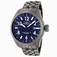 Invicta Blue Dial Stainless Steel Band Watch #0191 (Men Watch)