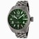 Invicta Green Dial Stainless Steel Band Watch #0193 (Men Watch)
