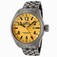 Invicta Yellow Dial Gmt Watch #0194 (Men Watch)