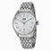 Oris Silver Automatic Watch #01-733-7713-4031-07-8-19-80 (Men Watch)