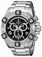Invicta Black Dial Stainless Steel Band Watch #0335 (Men Watch)