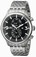 Invicta Black Dial Luminous Second-hand Water-resistant Watch #0365 (Men Watch)