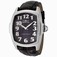 Invicta Quartz Analog Black Leather Watch # 0399 (Men Watch)
