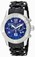 Invicta Purple Dial Black Polyurethane With Stainless Steel Inserts Watch #0556 (Men Watch)