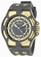 Invicta Black And Gold Quartz Watch #0628 (Men Watch)