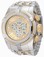 Invicta Gold Dial Stainless Steel Watch #0822 (Men Watch)