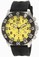 Invicta Yellow Dial Stainless steel Band Watch # 10357 (Men Watch)