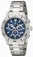 Invicta Blue Dial Stainless Steel Watch #10362 (Men Watch)