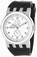 Invicta Silver Dial Black Silicone Watch #10401 (Women Watch)