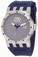 Invicta Quartz Analog Date Blue Silicone Watch # 10422 (Women Watch)