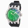 Invicta Quartz Analog Black Silicone Watch # 10430 (Men Watch)