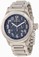 Invicta Gunmetal Dial Stainless Steel With Textured Center Links Watch #10552 (Men Watch)