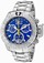 Invicta Swiss Quartz Blue Watch #10644 (Men Watch)