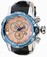 Invicta Black Dial Uni-directional Rotating Blue Ion-plated Band Watch #10824 (Men Watch)