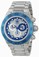 Invicta Swiss Quartz Silver Watch #10864 (Men Watch)