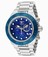 Invicta Blue Dial Stainless Steel Band Watch #10865 (Men Watch)