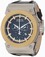 Invicta Akula Quartz Chronograph Date Black Leather Watch # 10951 (Men Watch)