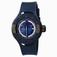 Invicta S1 Rally Quartz Analog Date Blue Polyurethane Watch # 11990 (Men Watch)