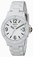 Invicta White Dial Plastic Band Watch #1207 (Women Watch)