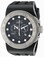 Invicta Akula Quartz Chronograph Date Black Silicone Watch # 12288 (Men Watch)