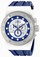 Invicta Akula Quartz Chronograph Date Blue Silicone Watch # 12327 (Men Watch)
