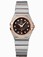 Omega 27mm Constellation Brushed Quartz Brown Dial Rose Gold Case, Diamonds With Rose Gold And Stainless Steel Bracelet Watch #123.25.27.60.63.001 (Women Watch)
