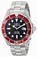 Invicta Black Dial Stainless Steel Band Watch #12565X (Men Watch)