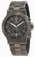 Invicta Black Dial Stainless Steel Band Watch #1268 (Men Watch)