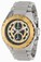 Invicta Black Dial Stainless Steel Band Watch #13087 (Men Watch)