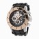 Invicta Pro Diver Quartz Chronograph Date Black Polyurethane Watch # 14024 (Men Watch)