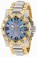 Invicta Blue Dial Stainless Steel Band Watch #14044 (Men Watch)