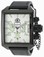 Invicta Russian Diver Quartz Chronograph Date Black Leather Watch #14047 (Men Watch)