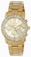 Invicta Gold Dial 18k Gold Plated Stainless Steel Watch #14157 (Women Watch)