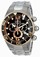 Invicta Black Dial Stainless Steel Band Watch #14202 (Men Watch)