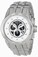 Invicta Black Textured With White Border Dial Chronograph Luminous Stop-watch Watch #14207 (Men Watch)