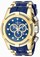 Invicta Blue Dial Stainless Steel Band Watch #14405 (Men Watch)