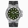 Invicta Exursion Green Dial Date Black Silicone Watch # 14436 (Men Watch)