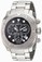 Invicta Black Dial Stainless Steel Band Watch #14645 (Men Watch)