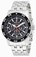 Invicta Black Dial Stainless Steel Band Watch #1468 (Men Watch)
