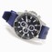Invicta Specialty Quartz Day Date Month Blue Polyurethane Watch # 15101 (Men Watch)