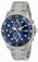 Invicta Blue Dial Stainless Steel Watch #15205 (Men Watch)