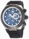 Invicta Subaqua Quartz Chronograph Date Black Silicone Watch # 1530 (Men Watch)