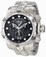 Invicta Black Dial Stainless Steel Band Watch #1540 (Men Watch)