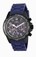 Invicta Specialty Quartz Chronograph Date Blue Polyurethane Watch # 15419 (Men Watch)