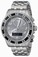 Invicta Silver-tone Dial Ion Plated Stainless Steel Watch #15812 (Men Watch)