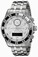 Invicta Silver-tone Dial Ion Plated Stainless Steel Watch #15813 (Men Watch)