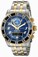 Invicta Blue Dial Ion Plated Stainless Steel Watch #15814 (Men Watch)