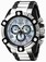Invicta Platinum Dial Stainless Steel Watch #15835 (Men Watch)
