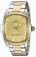 Invicta Champagne Dial Two Tone Watch #15853 (Men Watch)